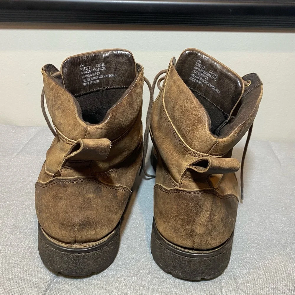 Born Leather Lace Up Hiking Boots